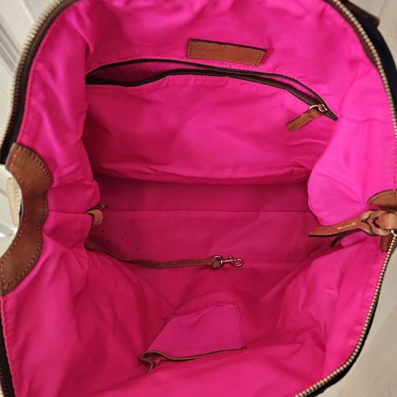 Dooney & Bourke Nylon Satchel - Picture 6 of 8